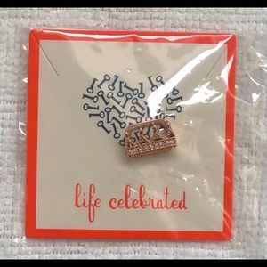 Keep Collective Pave Rose Gold Crown charm